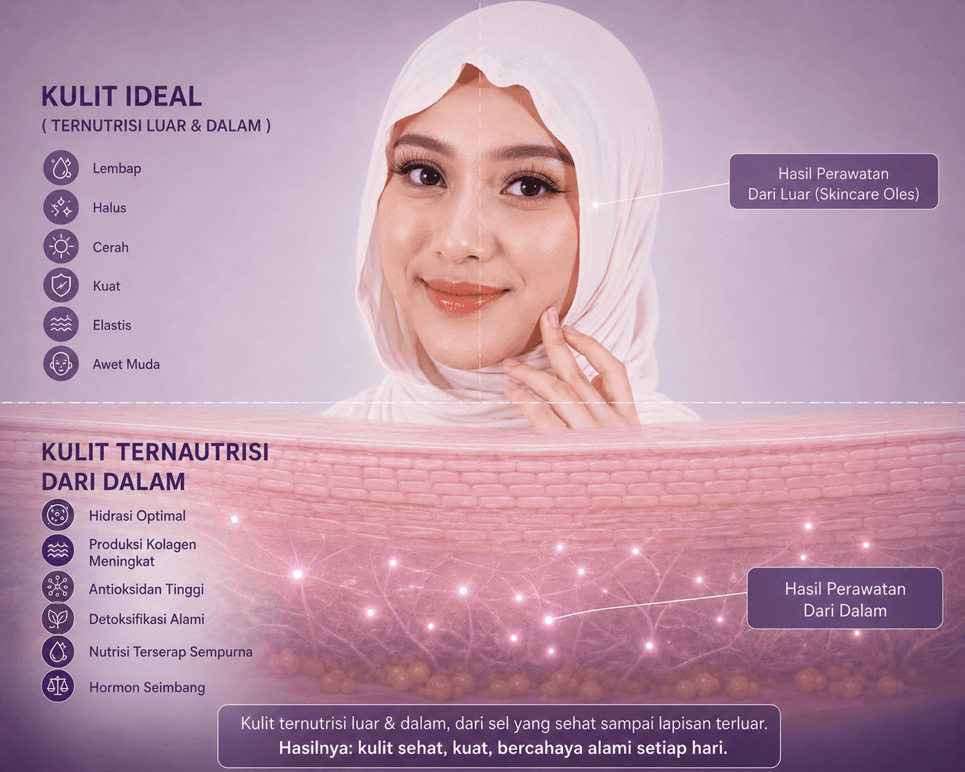 Before-After hasil penggunaan