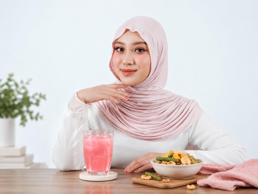 Nabila menjalani rutinitas sederhana